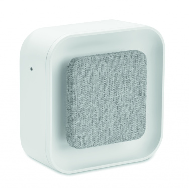 Logo trade business gifts image of: Recycled ABS/RPET alarm clock Stuttgart