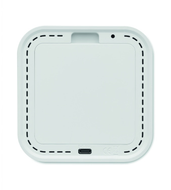 Logo trade promotional items picture of: Recycled ABS/RPET alarm clock Stuttgart