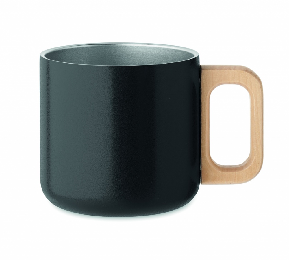 Logo trade promotional items image of: Double wall mug 350 ml