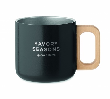 Logo trade advertising product photo of: Double wall mug 350 ml