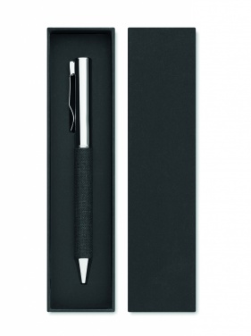 Logo trade promotional item photo of: Metal twist ball pen in box