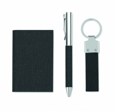 Logo trade promotional products picture of: 3-piece gift set in a gift box with customizable printing