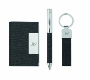 Logotrade business gift image of: 3-piece gift set in a gift box with customizable printing