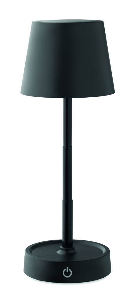 Logo trade promotional merchandise photo of: USB rechargeable table lamp
