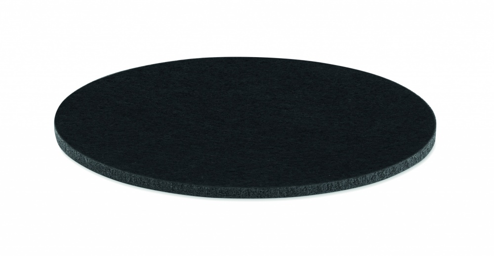 Logotrade promotional gift image of: Round coaster in RPET felt