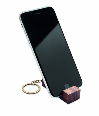 Logo trade business gifts image of: Key ring with phone stand Hyvinkää
