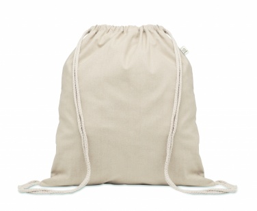 Logotrade business gifts photo of: Recycled cotton drawstring bag