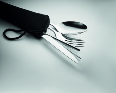 Logotrade promotional gift picture of: Cutlery set stainless steel