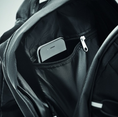 Logo trade corporate gifts image of: 600D RPET backpack