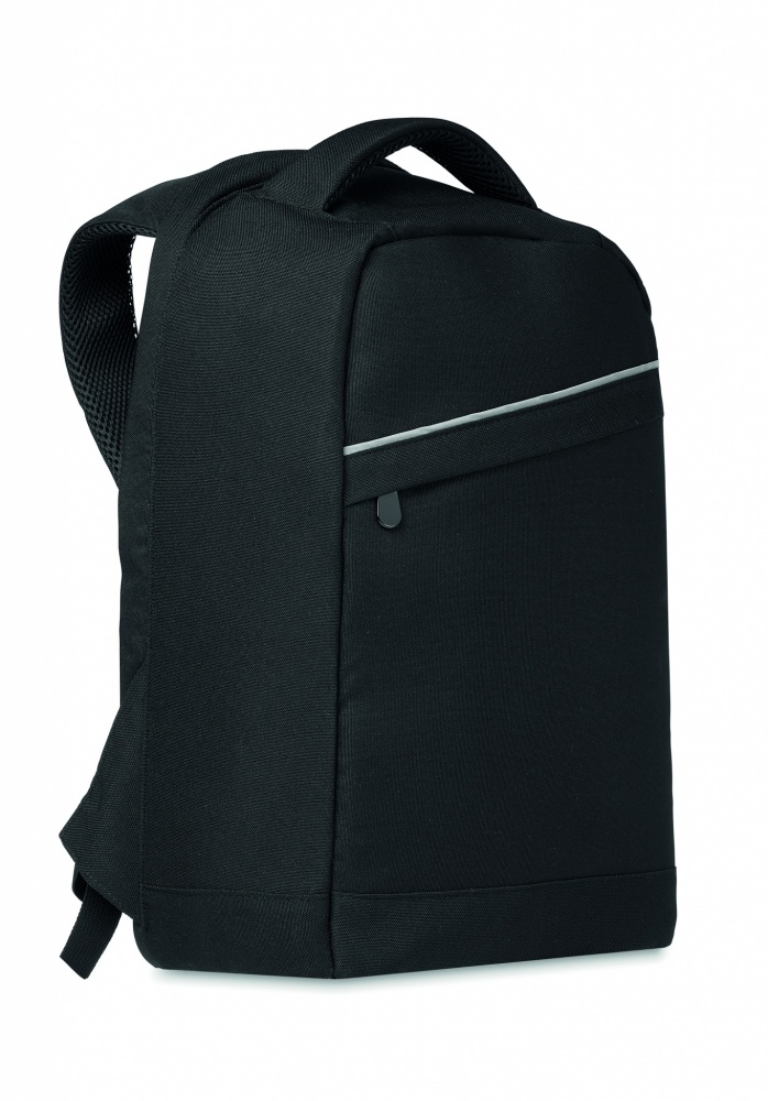 Logo trade promotional merchandise picture of: 600D RPET backpack
