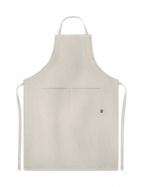 Logotrade promotional products photo of: Hemp adjustable apron 200 gr/m²