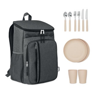 Logotrade promotional product image of: Outdoor cooler bag 600D RPET
