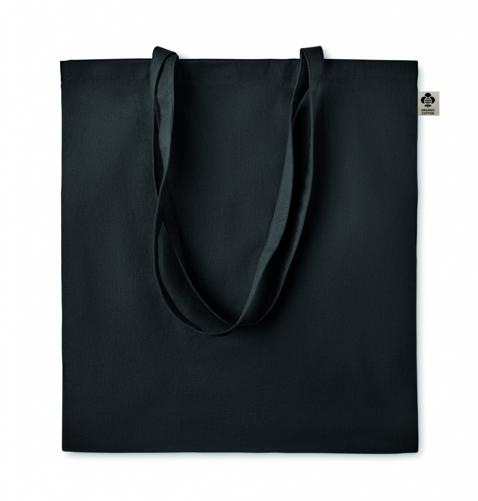 Logo trade business gift photo of: Organic cotton shopping bag