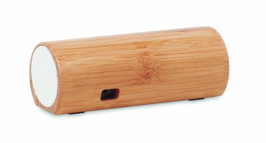 Logo trade promotional giveaways picture of: Wireless bamboo speaker 2x5W