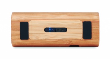 Logotrade promotional gifts photo of: Wireless bamboo speaker 2x5W
