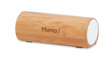 Logotrade promotional product image of: Wireless bamboo speaker 2x5W