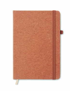 Logotrade corporate gift image of: Recycled Leather A5 notebook