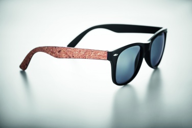 Logo trade promotional giveaways image of: Sunglasses with cork arms TALLINN