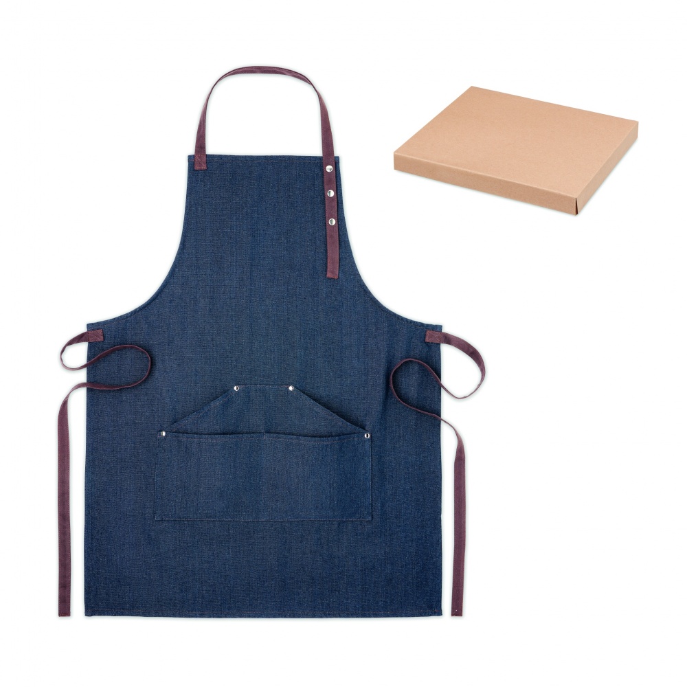 Logo trade promotional item photo of: Denim apron 240 gr/m²