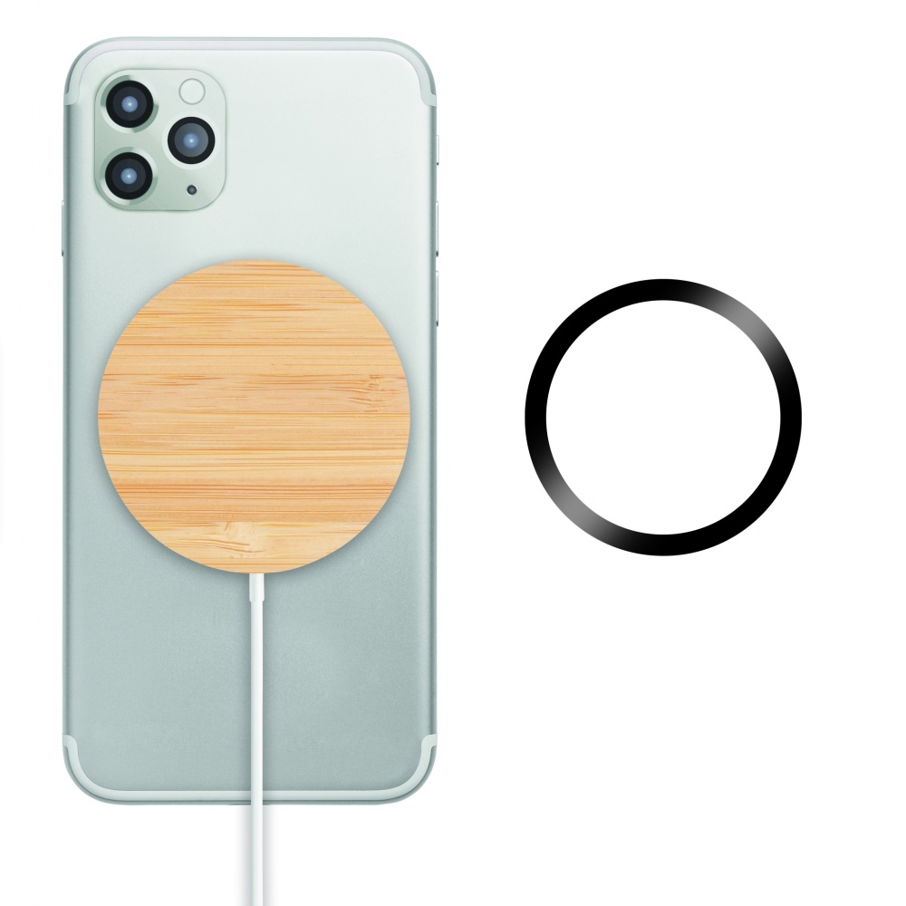 Logotrade promotional gift picture of: Magnetic Wireless charger 10W