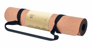 Logo trade promotional items image of: Cork yoga mat