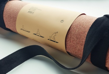Logo trade promotional giveaway photo of: Cork yoga mat