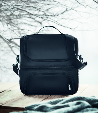Logo trade corporate gift photo of: Cooler bag in 600D RPET