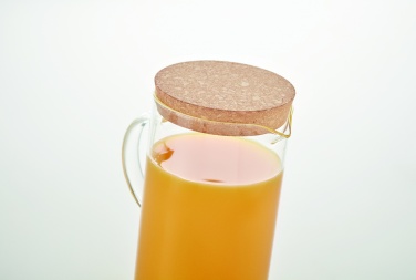 Logo trade promotional item photo of: Borosilicate glass decanter 1L