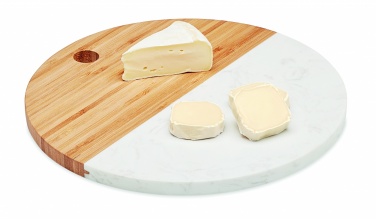 Logotrade business gift image of: Marble/ bamboo serving board