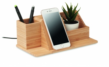 Logotrade promotional gift image of: Desktop wireless charger  10W GROOVY