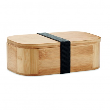 Logo trade advertising products image of: Bamboo lunch box 1000ml LADEN LARGE