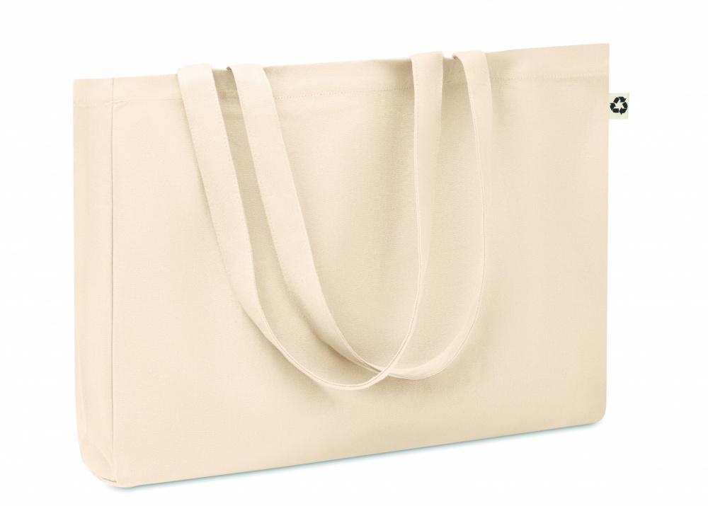 Logo trade corporate gifts picture of: Canvas Recycled bag 280 gr/m²