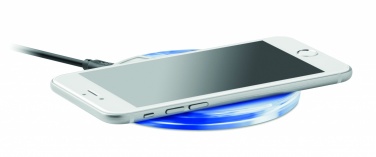 Logo trade business gifts image of: Wireless charging pad 15W