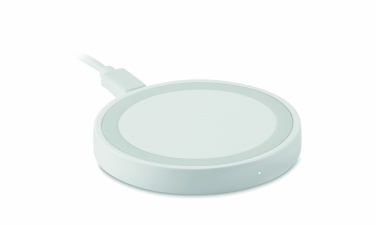 Logo trade corporate gifts image of: Small wireless charger 15W