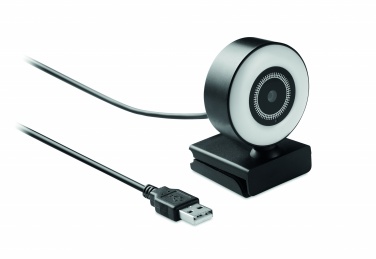 Logotrade promotional merchandise image of: 1080P HD webcam and ring light