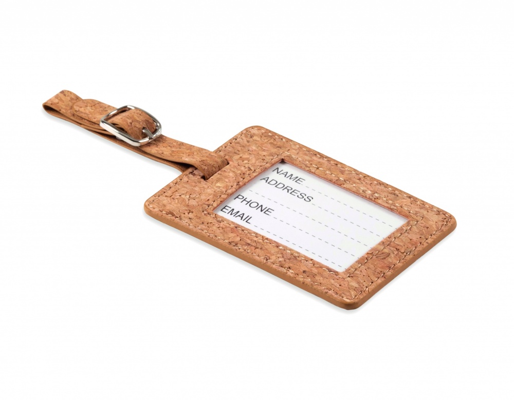 Logotrade corporate gift picture of: Cork luggage tag