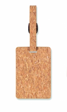 Logo trade advertising products picture of: Cork luggage tag