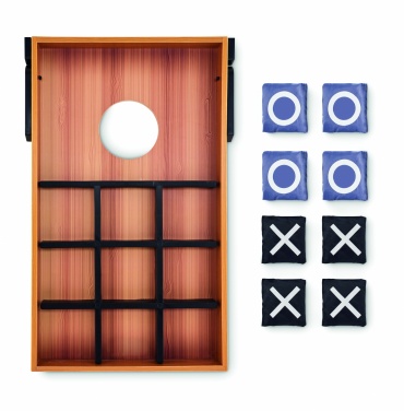 Logo trade corporate gifts image of: Double sided MDF game set