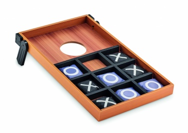 Logo trade promotional gift photo of: Double sided MDF game set