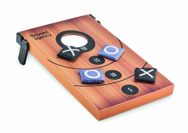 Logotrade business gift image of: Double sided MDF game set