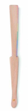 Logotrade promotional products photo of: Rainbow wooden hand fan