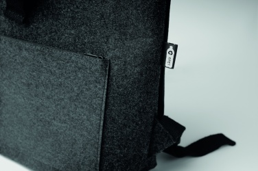 Logotrade promotional item picture of: RPET felt backpack