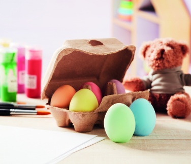 Logo trade promotional items image of: 6 chalk eggs in box