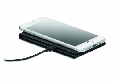 Logotrade corporate gift picture of: RPET wireless charger 15W