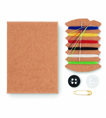 Logo trade promotional item photo of: Compact sewing kit