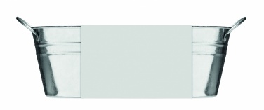 Logo trade promotional giveaways image of: Zinc tub with 3 herbs seeds