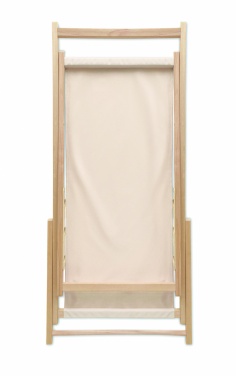 Logotrade corporate gifts photo of: Beach chair in wood