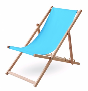 Logotrade promotional giveaway image of: Beach chair in wood