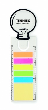 Logo trade promotional items image of: Seed paper bookmark w/memo pad