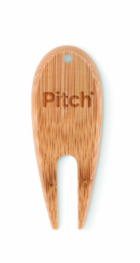 Logotrade promotional giveaway image of: Bamboo golf divot tool